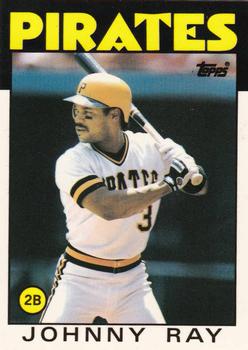 1986 Topps - Collector's Edition (Tiffany) #615 Johnny Ray Front