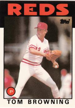 1986 Topps - Collector's Edition (Tiffany) #652 Tom Browning Front
