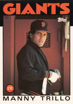 1986 Topps - Collector's Edition (Tiffany) #655 Manny Trillo Front