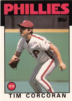 1986 Topps - Collector's Edition (Tiffany) #664 Tim Corcoran Front