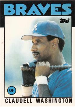 1986 Topps - Collector's Edition (Tiffany) #675 Claudell Washington Front