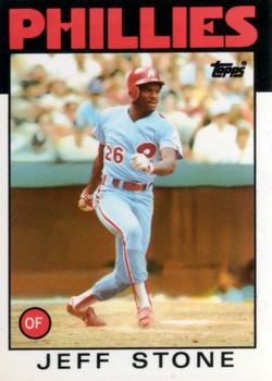 1986 Topps - Collector's Edition (Tiffany) #686 Jeff Stone Front