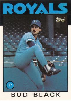1986 Topps - Collector's Edition (Tiffany) #697 Bud Black Front