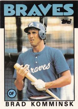 1986 Topps - Collector's Edition (Tiffany) #698 Brad Komminsk Front
