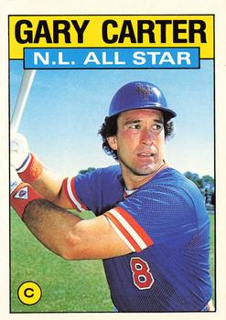 1986 Topps - Collector's Edition (Tiffany) #708 Gary Carter Front