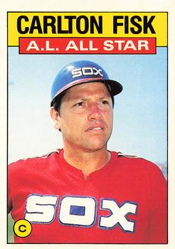 1986 Topps - Collector's Edition (Tiffany) #719 Carlton Fisk Front