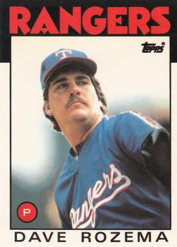 1986 Topps - Collector's Edition (Tiffany) #739 Dave Rozema Front