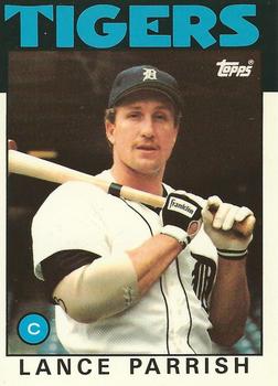 1986 Topps - Collector's Edition (Tiffany) #740 Lance Parrish Front