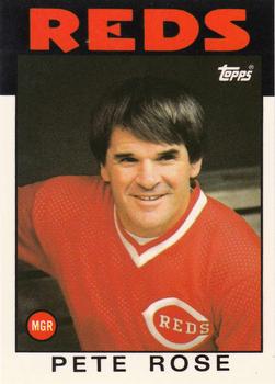 1986 Topps - Collector's Edition (Tiffany) #741 Pete Rose Front
