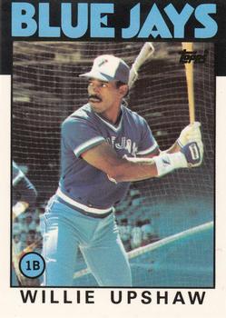 1986 Topps - Collector's Edition (Tiffany) #745 Willie Upshaw Front
