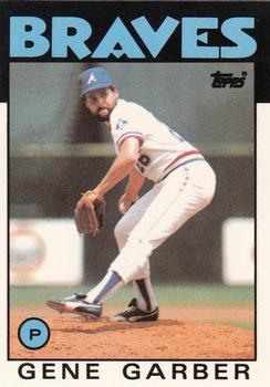 1986 Topps - Collector's Edition (Tiffany) #776 Gene Garber Front