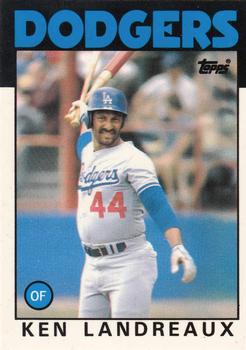 1986 Topps - Collector's Edition (Tiffany) #782 Ken Landreaux Front