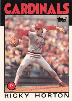 1986 Topps - Collector's Edition (Tiffany) #783 Ricky Horton Front
