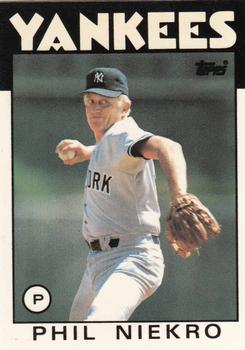 1986 Topps - Collector's Edition (Tiffany) #790 Phil Niekro Front