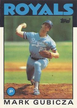 1986 Topps - Collector's Edition (Tiffany) #644 Mark Gubicza Front