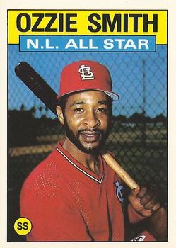 1986 Topps - Collector's Edition (Tiffany) #704 Ozzie Smith Front