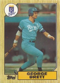 1987 Topps - Collector's Edition (Tiffany) #400 George Brett Front