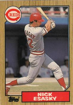 1987 Topps - Collector's Edition (Tiffany) #13 Nick Esasky Front