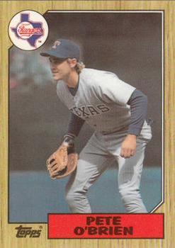 1987 Topps - Collector's Edition (Tiffany) #17 Pete O'Brien Front