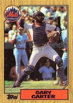 1987 Topps - Collector's Edition (Tiffany) #20 Gary Carter Front