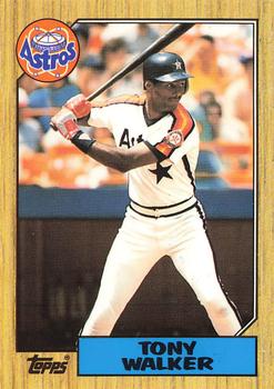 1987 Topps - Collector's Edition (Tiffany) #24 Tony Walker Front