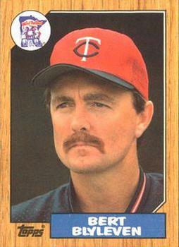 1987 Topps - Collector's Edition (Tiffany) #25 Bert Blyleven Front