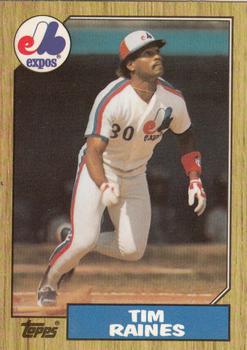 1987 Topps - Collector's Edition (Tiffany) #30 Tim Raines Front