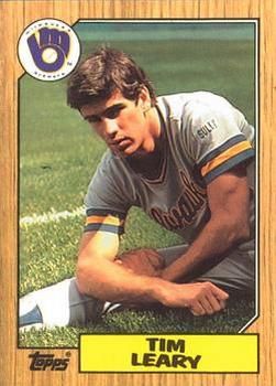 1987 Topps - Collector's Edition (Tiffany) #32 Tim Leary Front