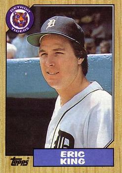 1987 Topps - Collector's Edition (Tiffany) #36 Eric King Front