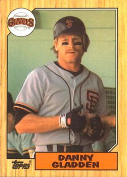 1987 Topps - Collector's Edition (Tiffany) #46 Danny Gladden Front