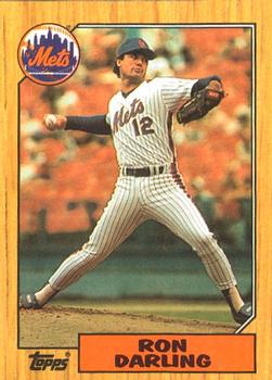 1987 Topps - Collector's Edition (Tiffany) #75 Ron Darling Front