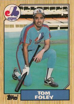 1987 Topps - Collector's Edition (Tiffany) #78 Tom Foley Front