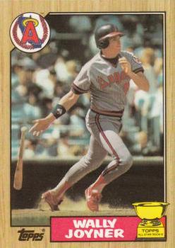1987 Topps - Collector's Edition (Tiffany) #80 Wally Joyner Front
