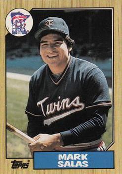 1987 Topps - Collector's Edition (Tiffany) #87 Mark Salas Front