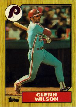 1987 Topps - Collector's Edition (Tiffany) #97 Glenn Wilson Front