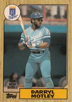 1987 Topps - Collector's Edition (Tiffany) #99 Darryl Motley Front