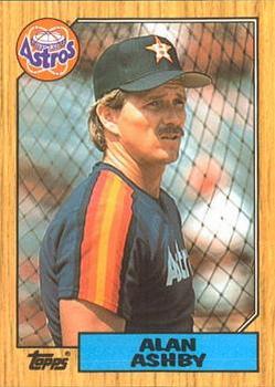 1987 Topps - Collector's Edition (Tiffany) #112 Alan Ashby Front