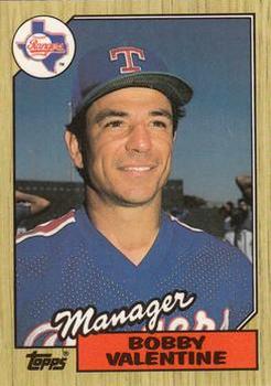 1987 Topps - Collector's Edition (Tiffany) #118 Bobby Valentine Front