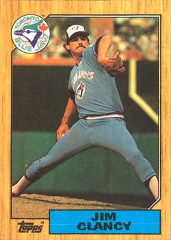 1987 Topps - Collector's Edition (Tiffany) #122 Jim Clancy Front