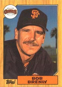 1987 Topps - Collector's Edition (Tiffany) #125 Bob Brenly Front