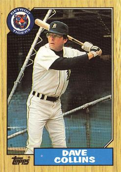 1987 Topps - Collector's Edition (Tiffany) #148 Dave Collins Front