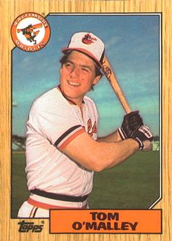 1987 Topps - Collector's Edition (Tiffany) #154 Tom O'Malley Front