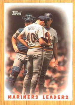 1987 Topps - Collector's Edition (Tiffany) #156 Mariners Leaders Front