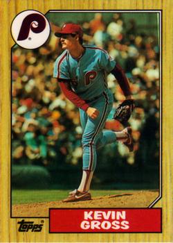 1987 Topps - Collector's Edition (Tiffany) #163 Kevin Gross Front