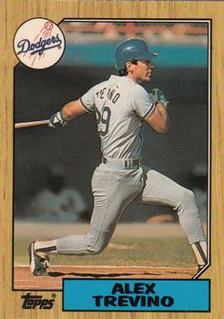 1987 Topps - Collector's Edition (Tiffany) #173 Alex Trevino Front