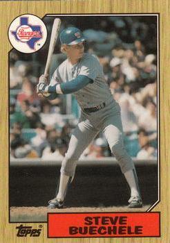 1987 Topps - Collector's Edition (Tiffany) #176 Steve Buechele Front
