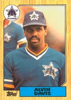 1987 Topps - Collector's Edition (Tiffany) #235 Alvin Davis Front