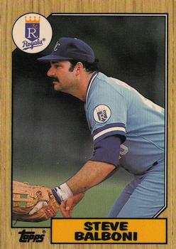 1987 Topps - Collector's Edition (Tiffany) #240 Steve Balboni Front
