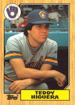 1987 Topps - Collector's Edition (Tiffany) #250 Teddy Higuera Front