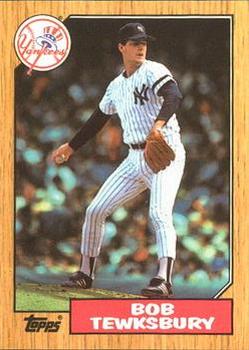 1987 Topps - Collector's Edition (Tiffany) #254 Bob Tewksbury Front